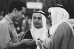Il colonnello Mu’ammar Gheddafi alla conferenza dei paesi non allineati ad Algeri, settembre 1973