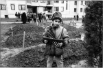 Sarajevo 1992, la guardia alle tombe